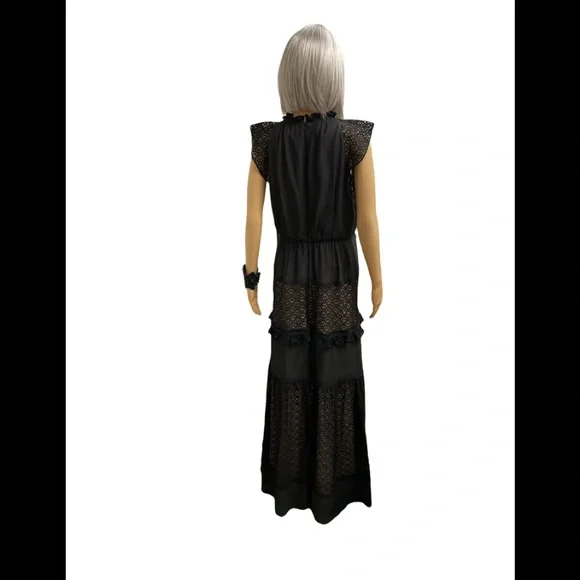 Lace Ruffled Maxi - Picture 3 of 4